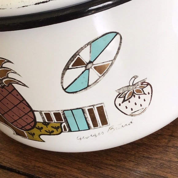 Vintage Georges Briard Pot Retro Decor - Picture 3 of 9